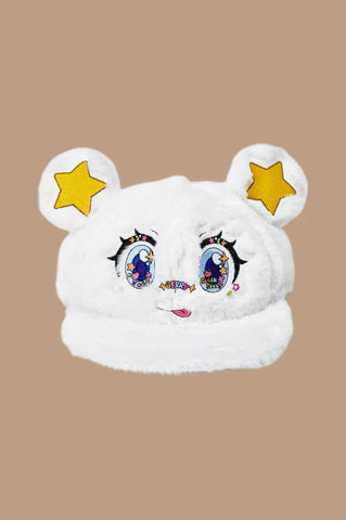 Two-dimensional embroidery hat