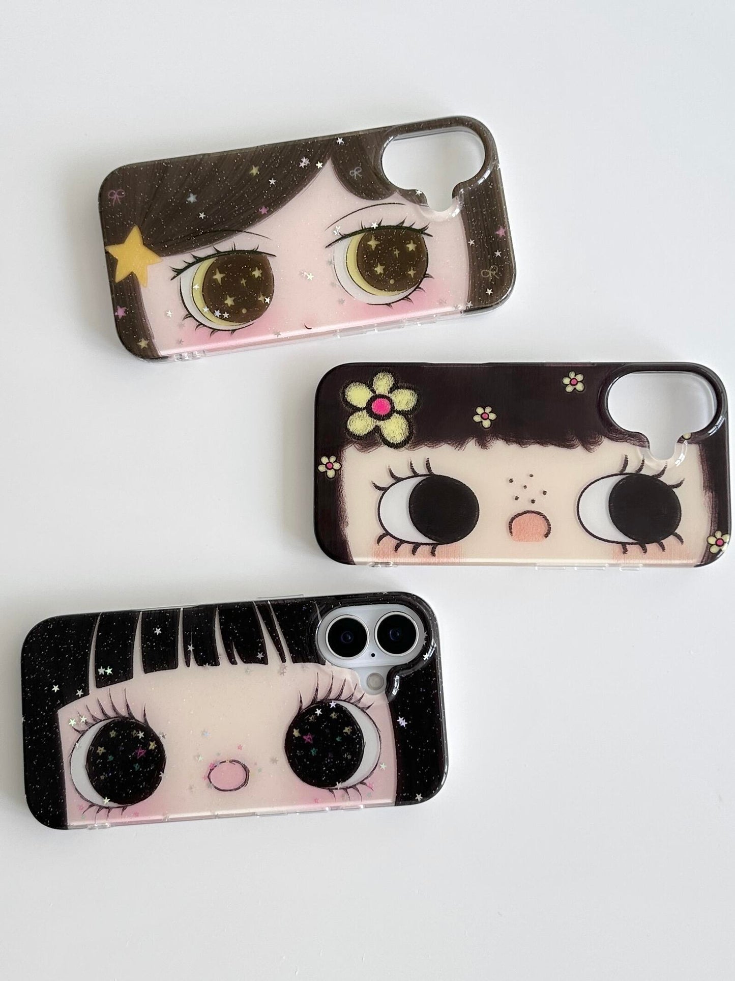 Big Eyes Cute Girl Phone Cases