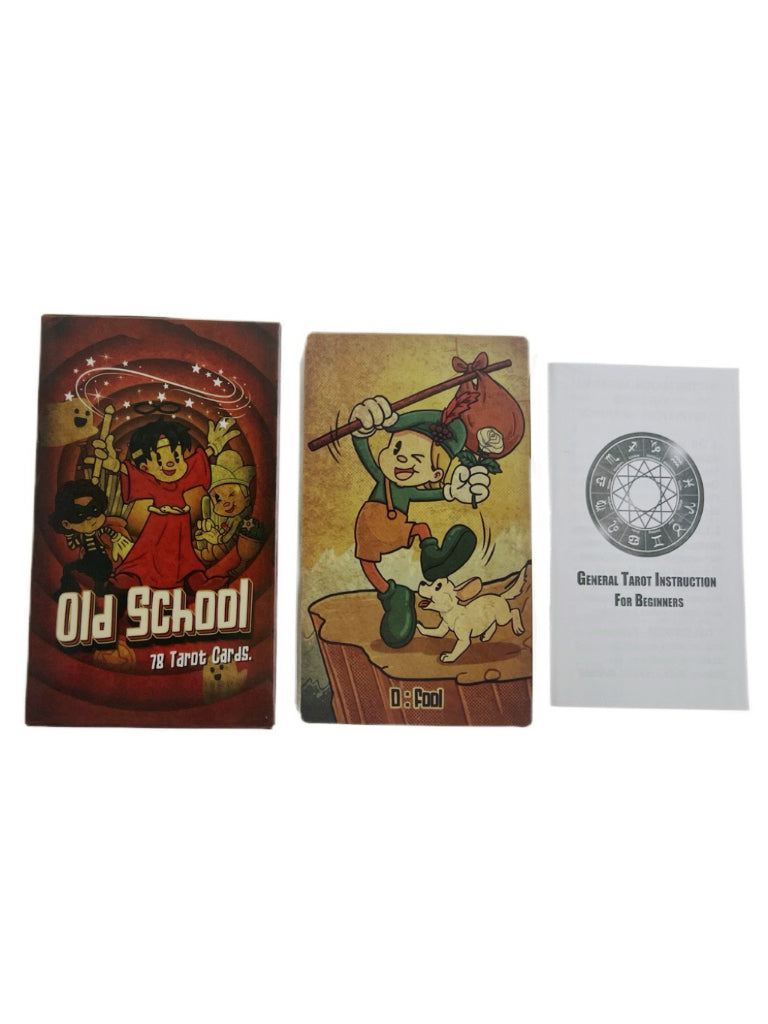 old school Tarot card