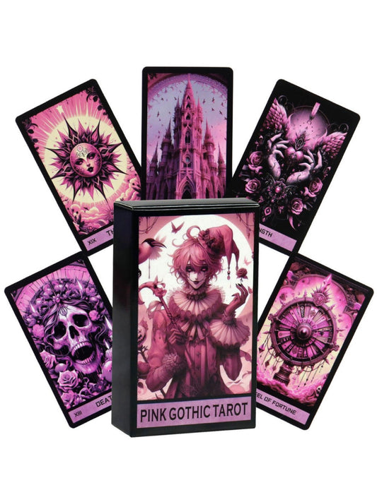Pink Gothic Tarot Cards
