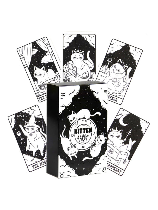 Kitten Tarot cards