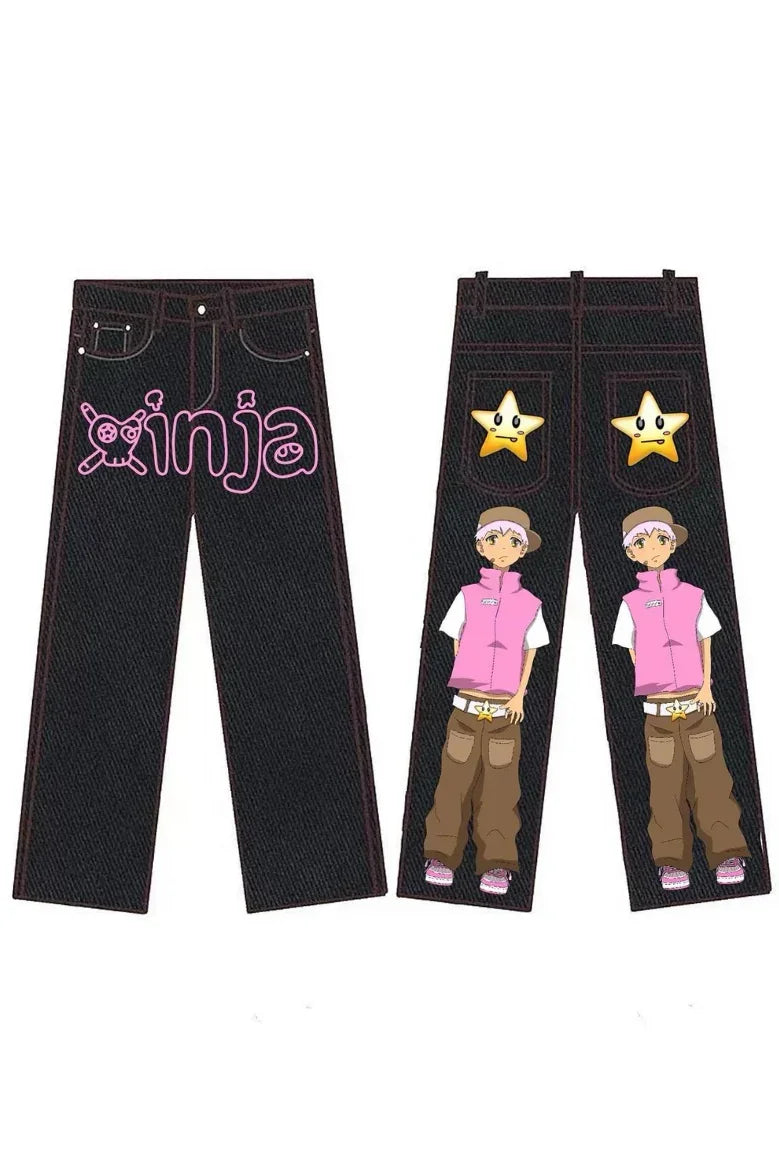 Streetninja Joint Pink Boy Jeans