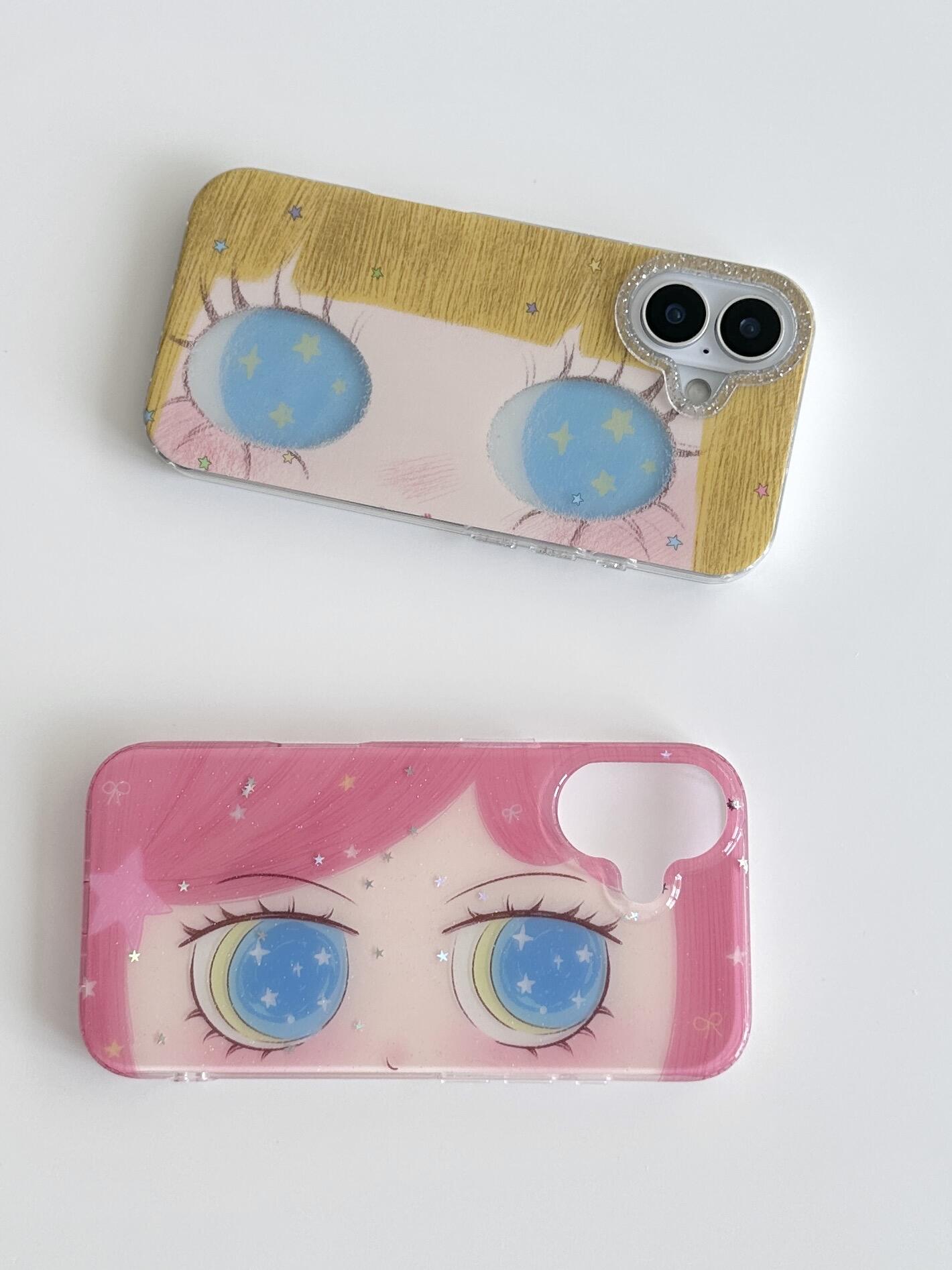 Big Eyes Cute Girl Phone Cases