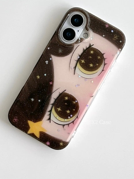 Big Eyes Cute Girl Phone Cases