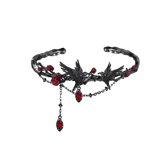 Qin Che throne rose crow bracelet