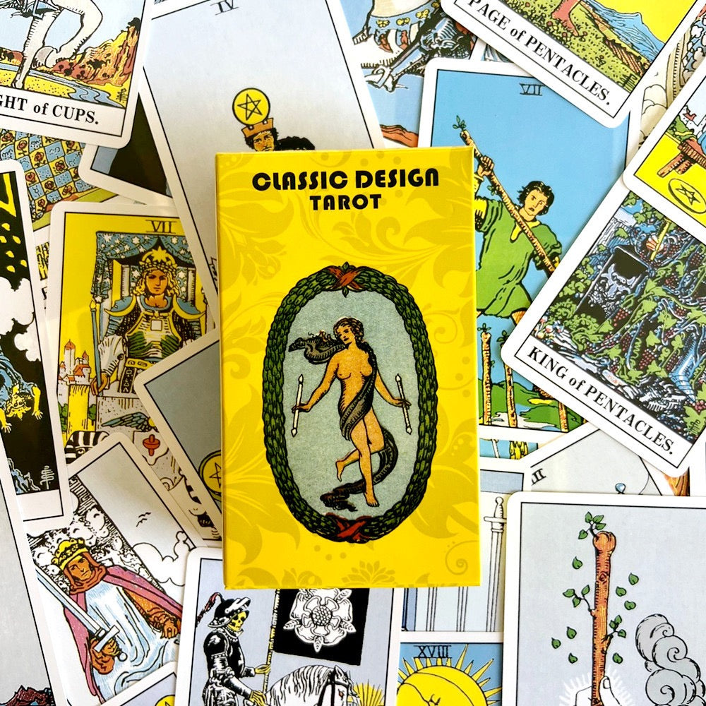 classic design Tarot card