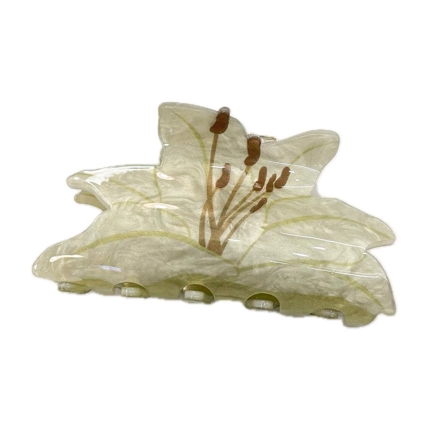 Spring Garden Flower Hair Shark Clip