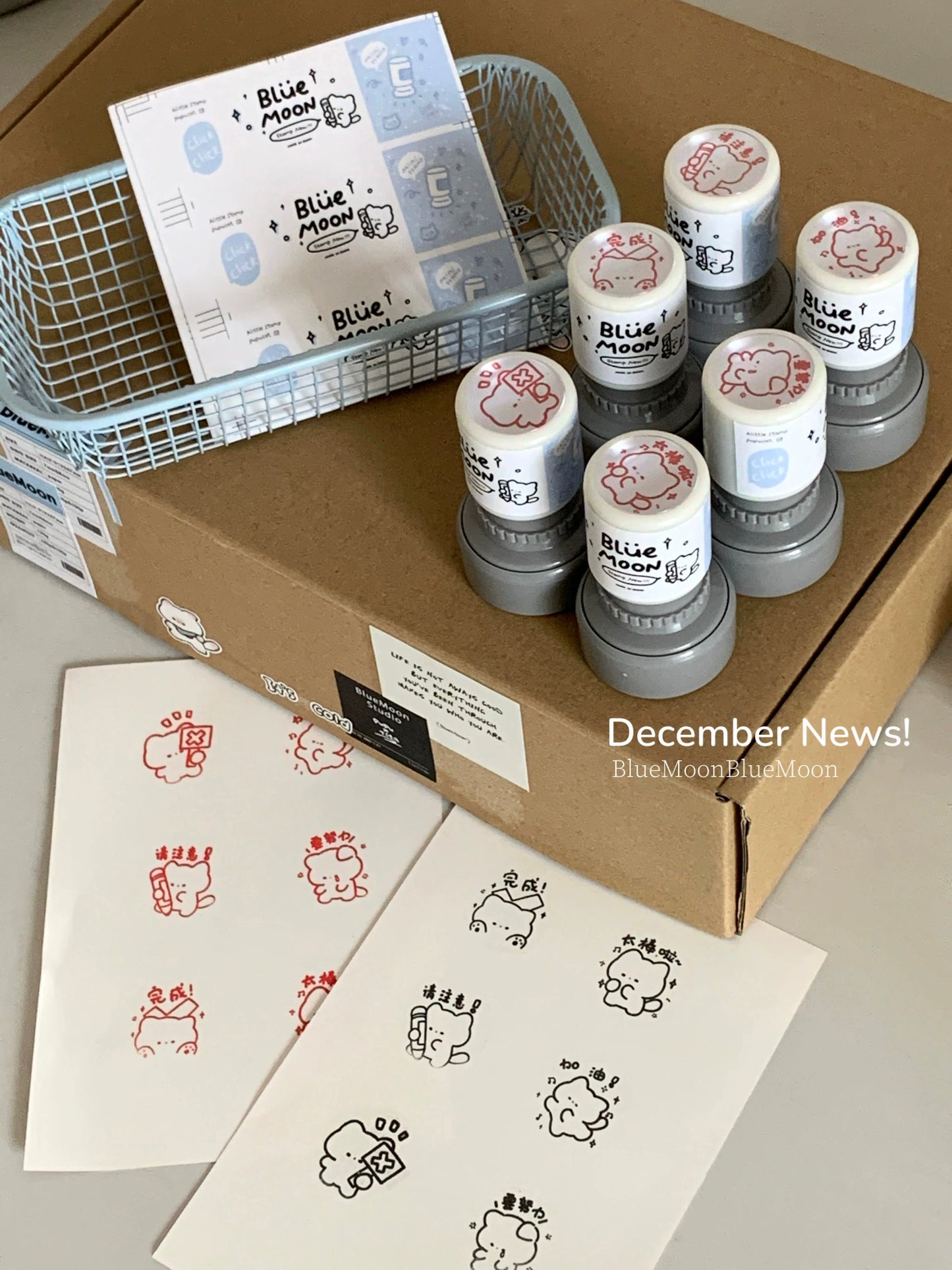 Handheld material cute photosensitive seal