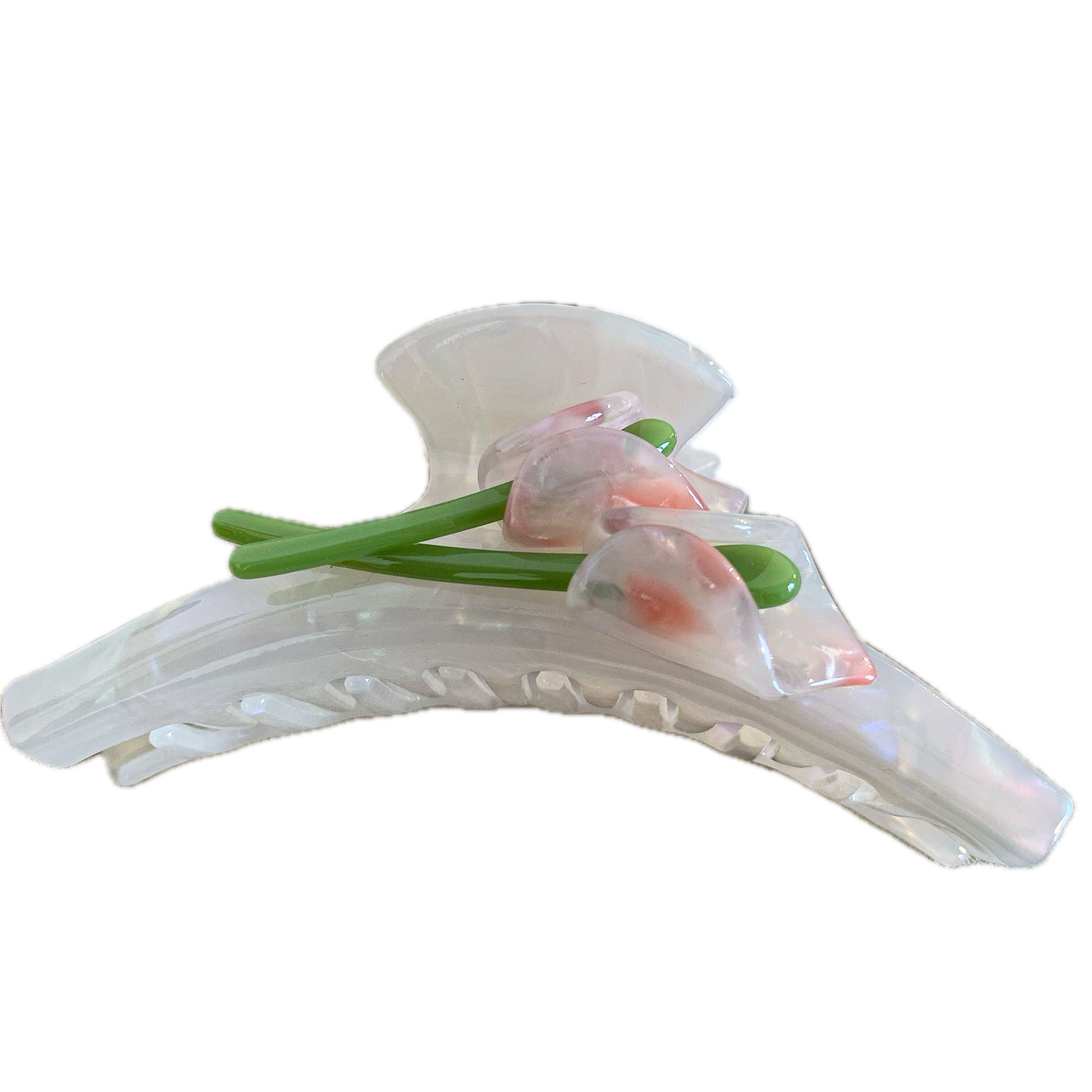 Spring Garden Flower Hair Shark Clip