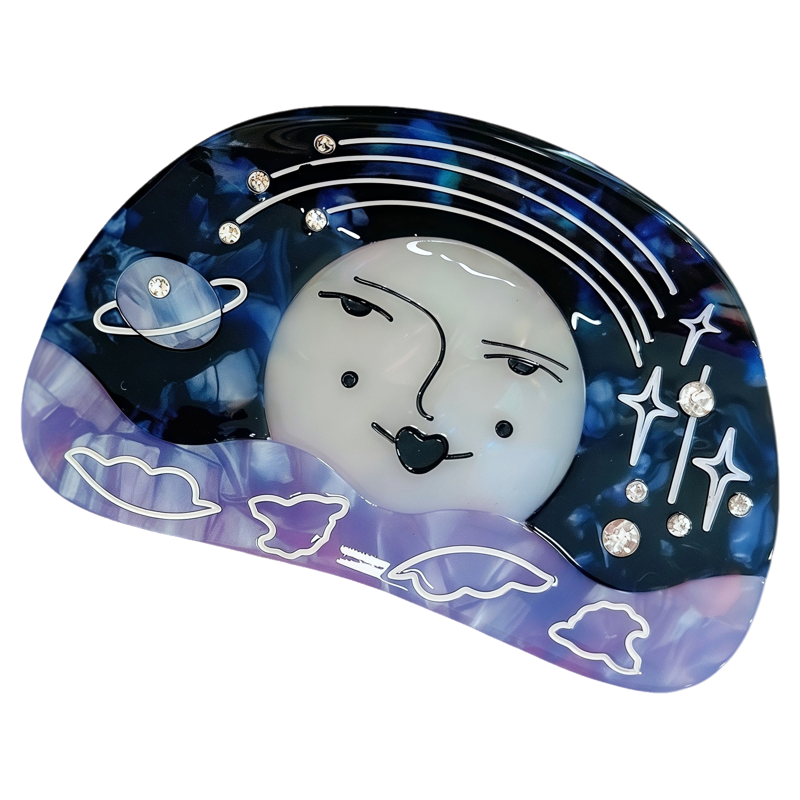 Starry Night Fantasy Fairy Tale Shark Clip