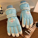 Hello Kitty ski gloves
