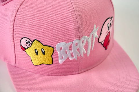 Star Kirby pink hat