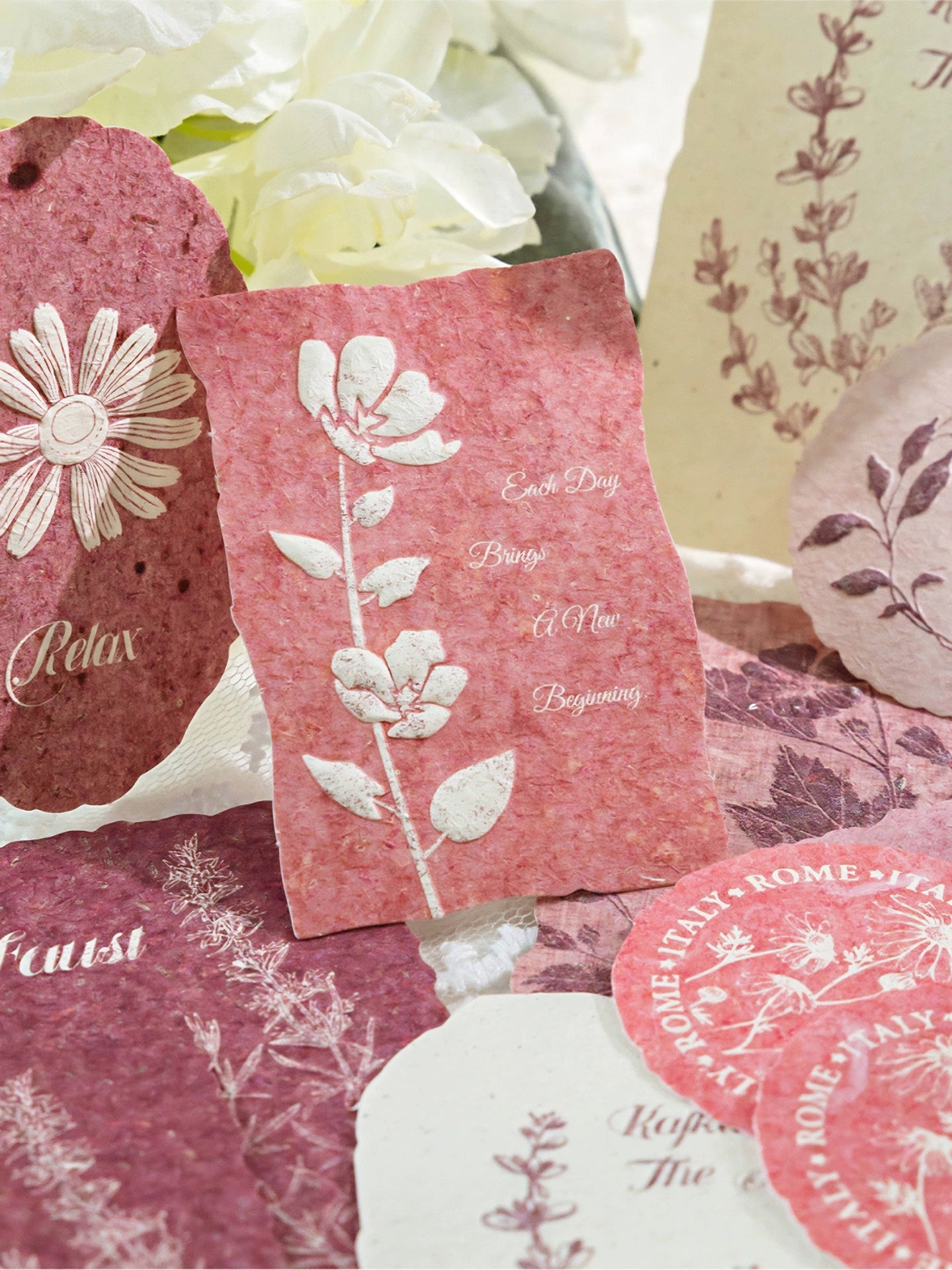 Forest Overture Vanilla Paper Matchbox Booklet Decorative Paper