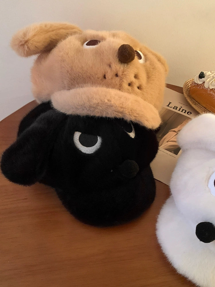Angry Dog Ears Plush Beret