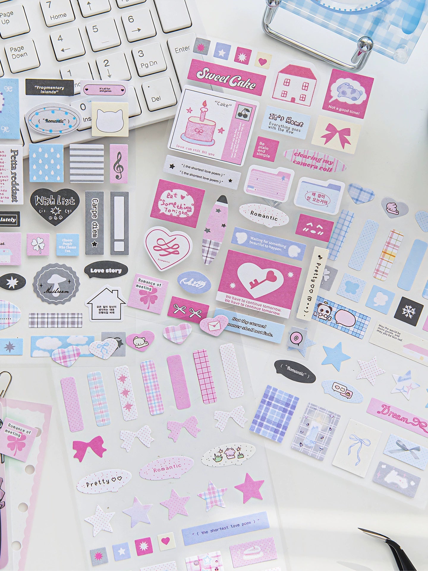 Ballet sweet stickers