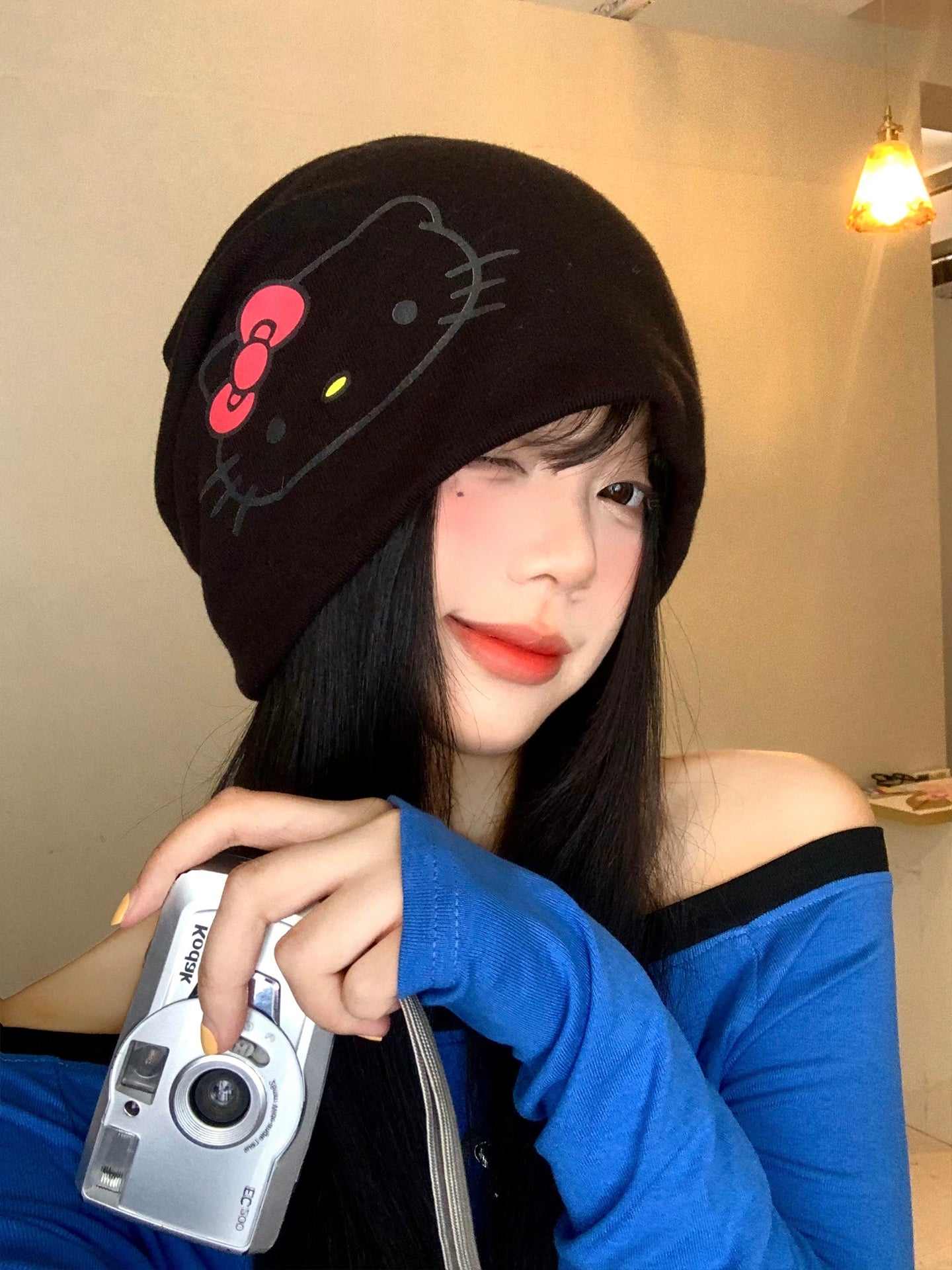 Cute Kitty Cat Pile Hat