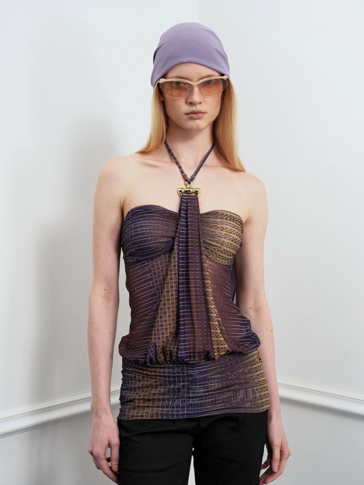 Plaid top mini dress two ways to wear