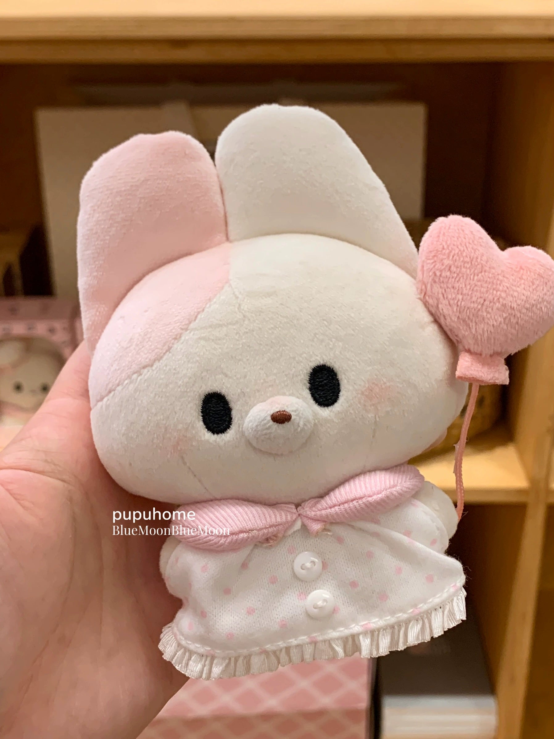 Qixi Pudding Rabbit Bubu [Confession Balloon] Pendant