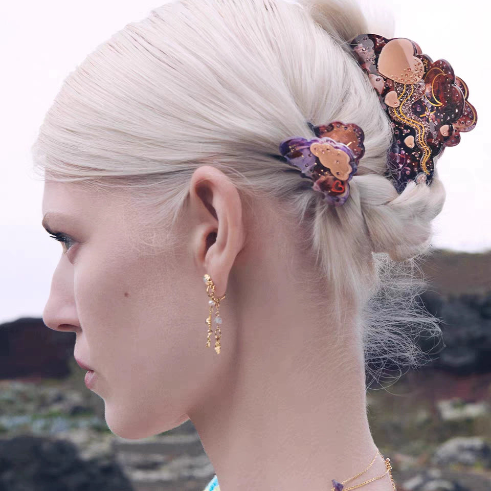 Starry Night Fantasy Fairy Tale Shark Clip