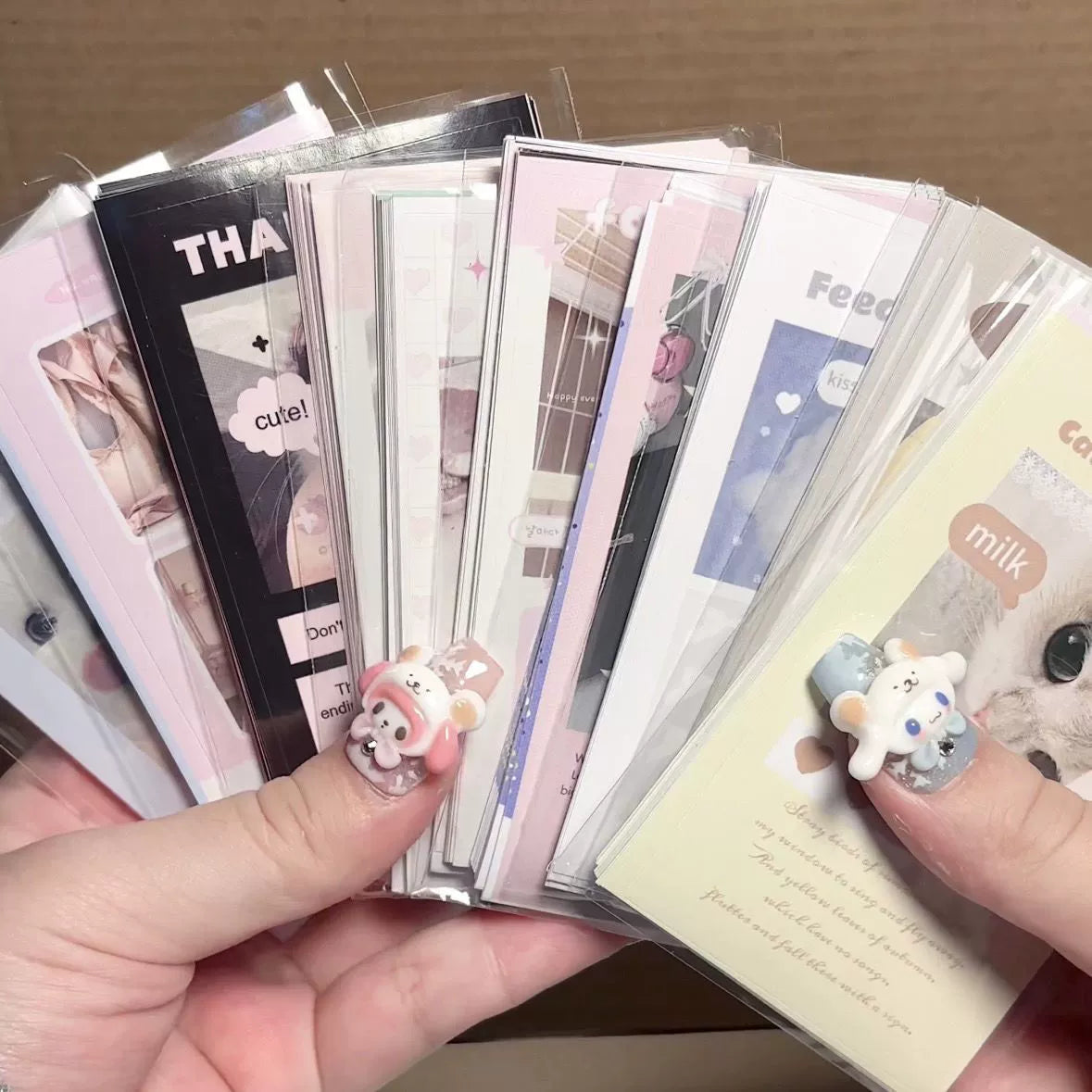 Kitten, puppy, girl ballet sealing sticker