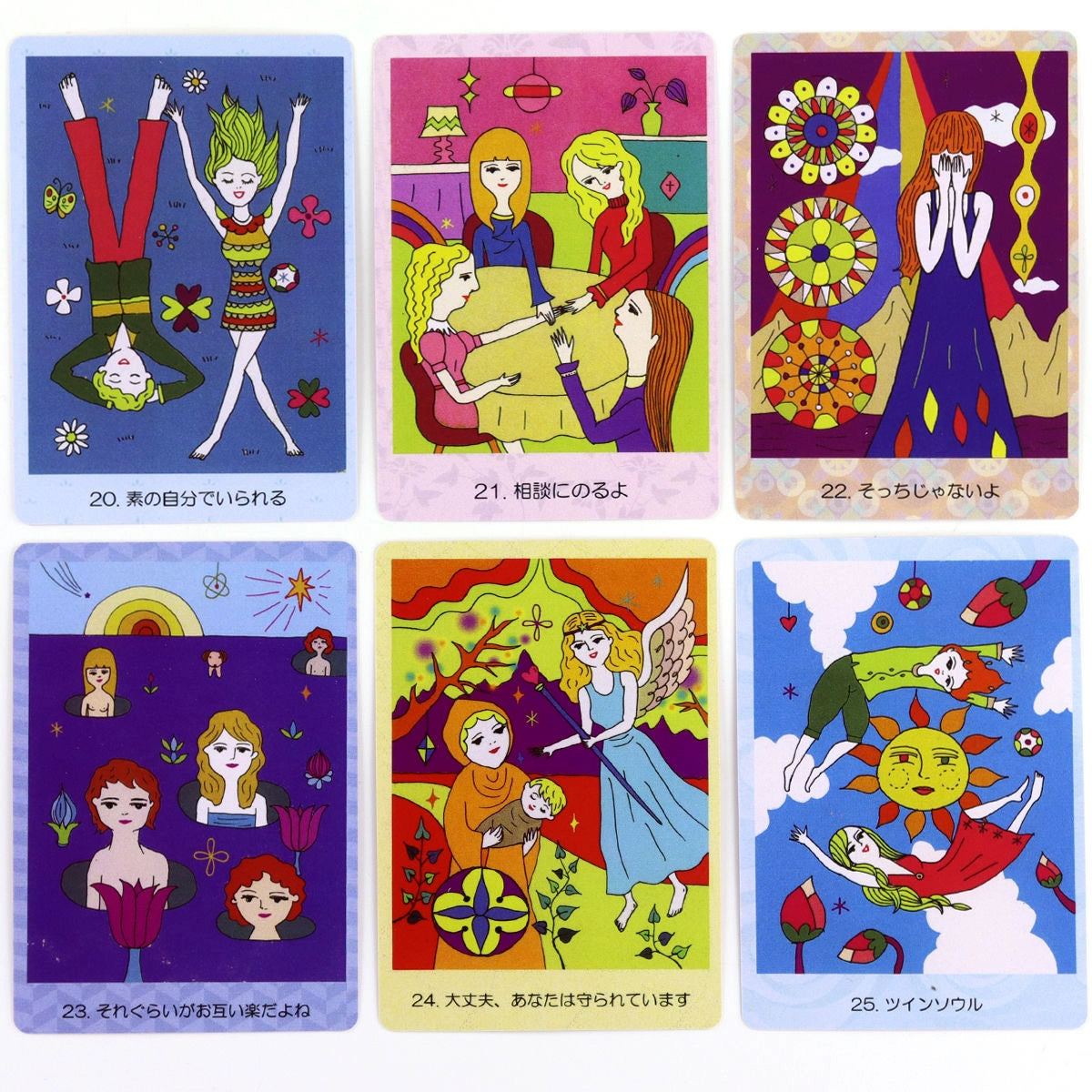 40 Warm Heart Oracle Cards in Japanese