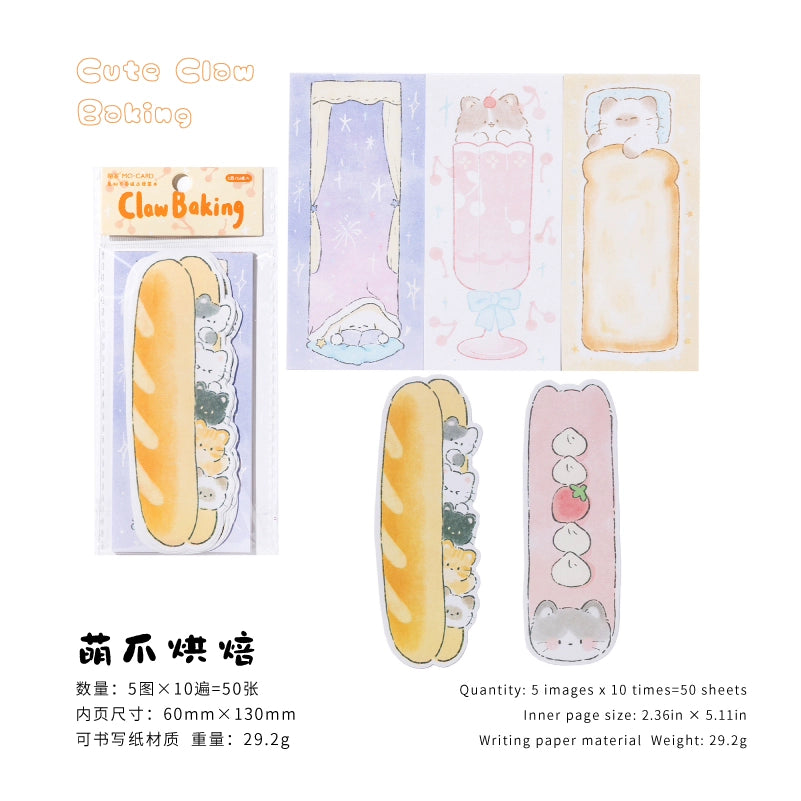 Cute cartoon combination notebook with cats and dogs