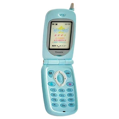 TOYS SPIRITS mini flip phone shaped recording machine from Japan, twisted egg