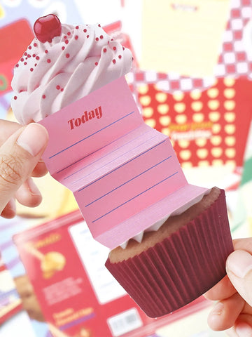 Japanese retro fun sticky note material book 20pic