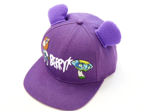 Kanye Graduation Purple Dropout Bear Hat
