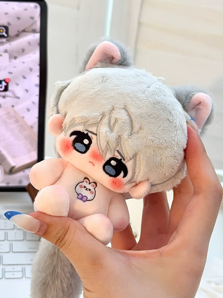 Love and Deep Space 10cm Tongren Little Wolf Series Cotton Doll