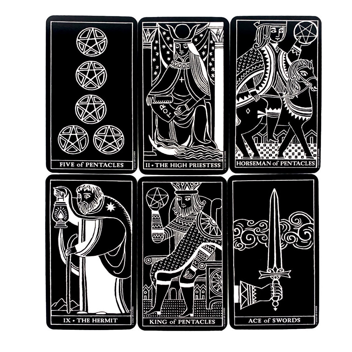 Marseille inversion Tarot