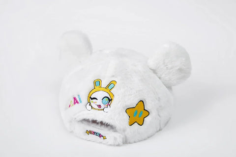 Two-dimensional embroidery hat