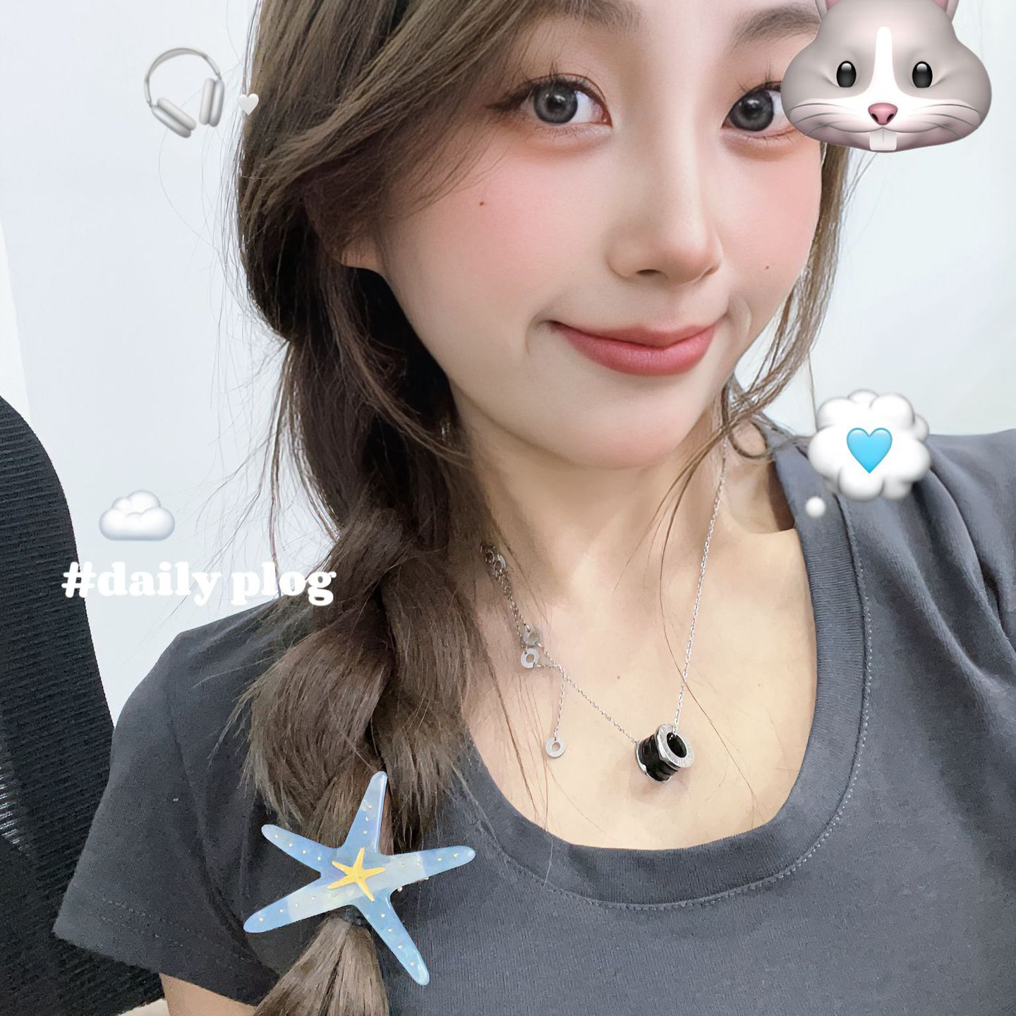 Shell Conch Sea Star Hair Clip