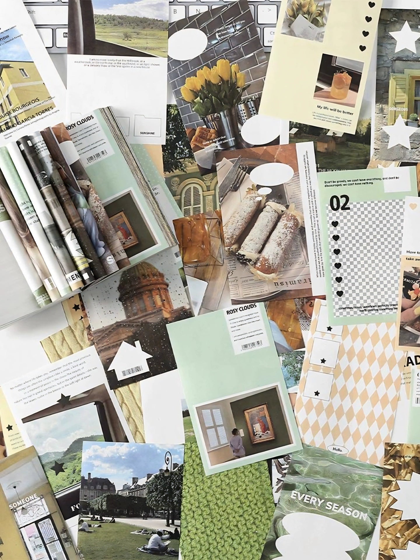 Korean Life Handbook Material Memo Paper