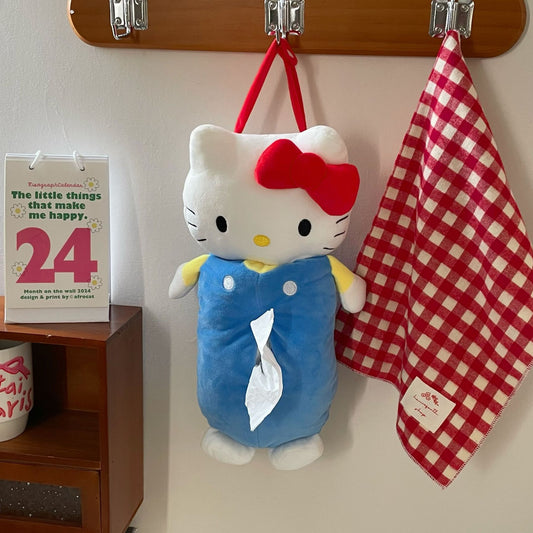 Hello Kitty, hanging tissue box