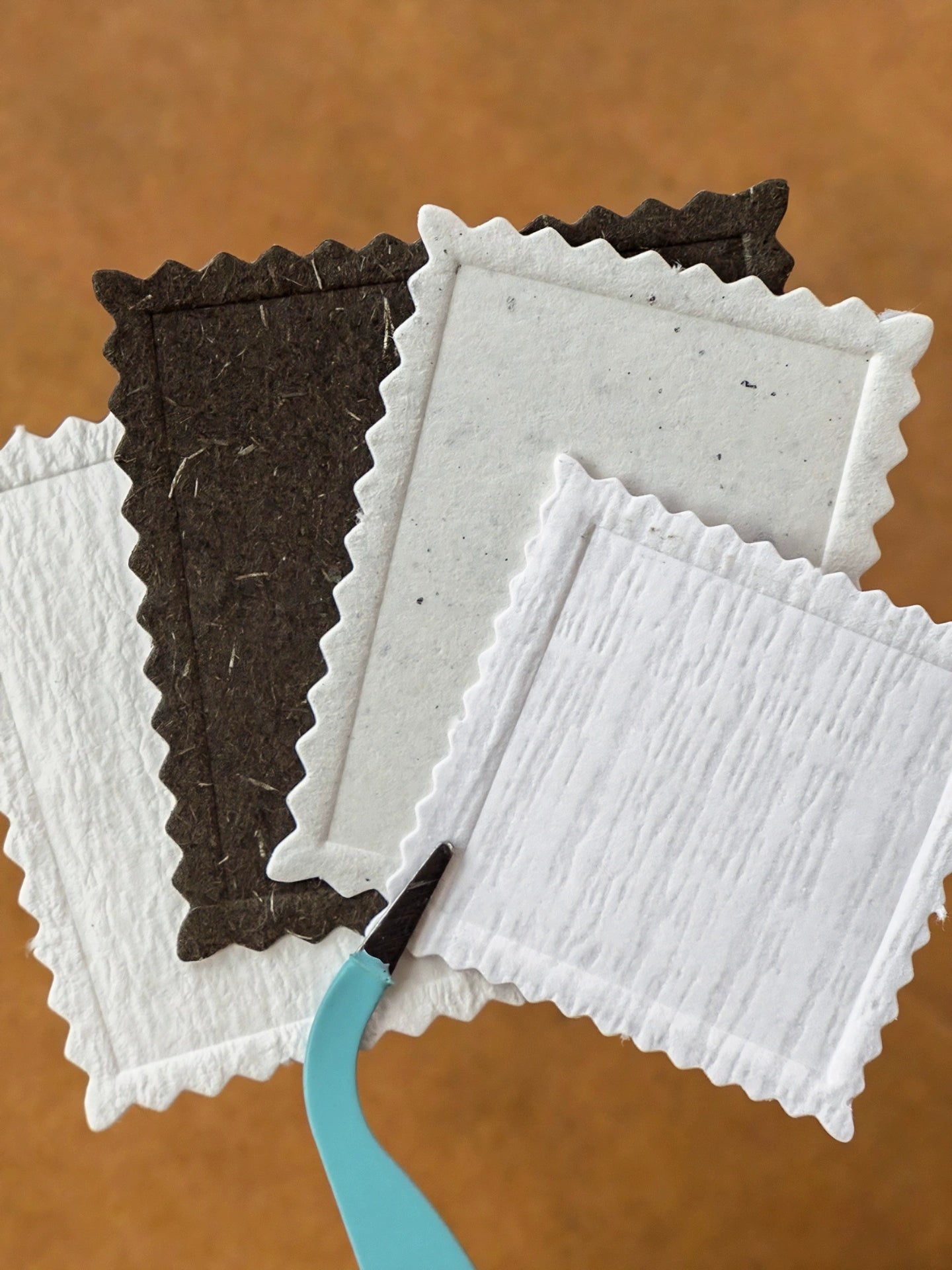 20pics relief stamp tent sticker