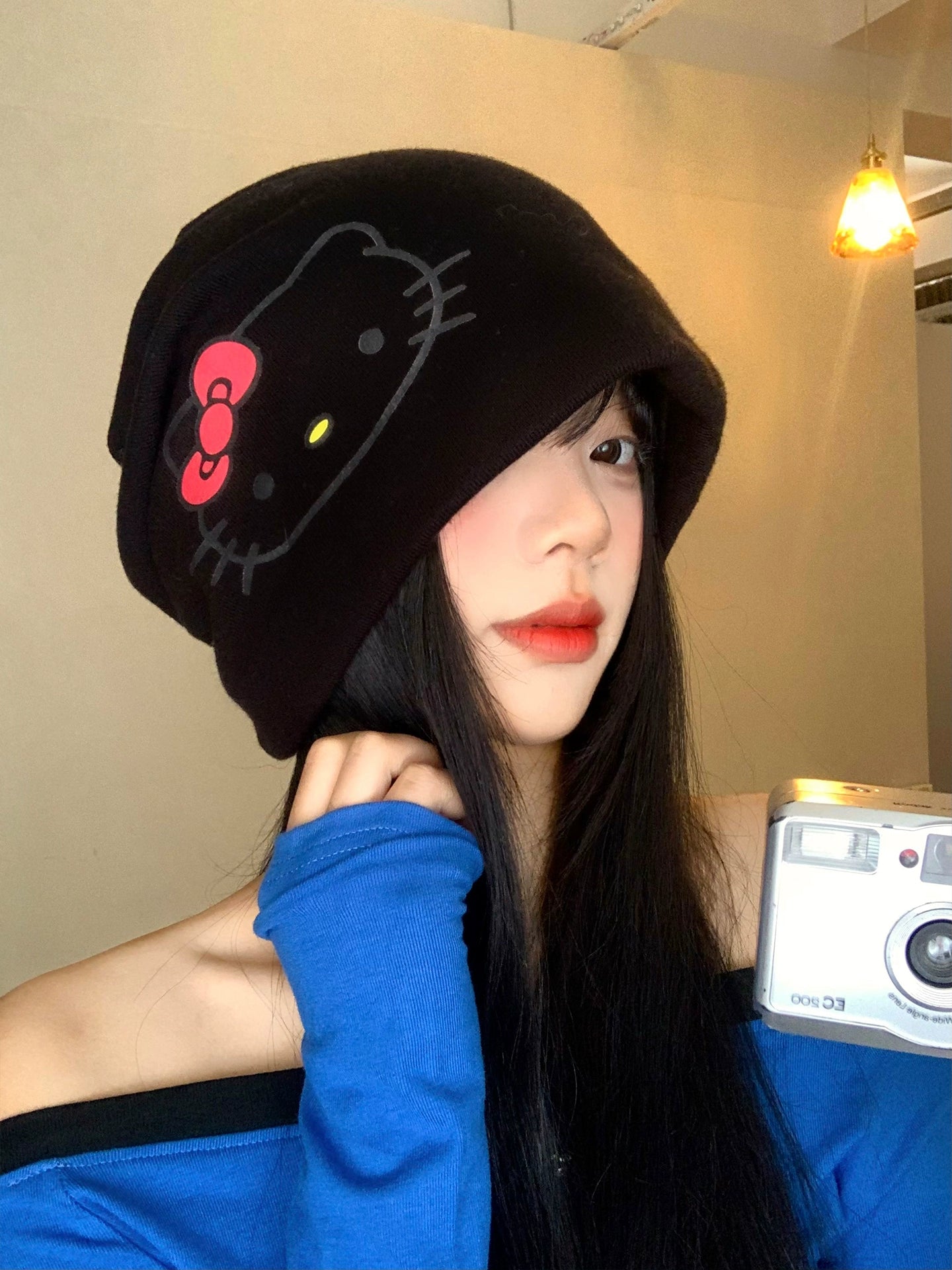 Cute Kitty Cat Pile Hat