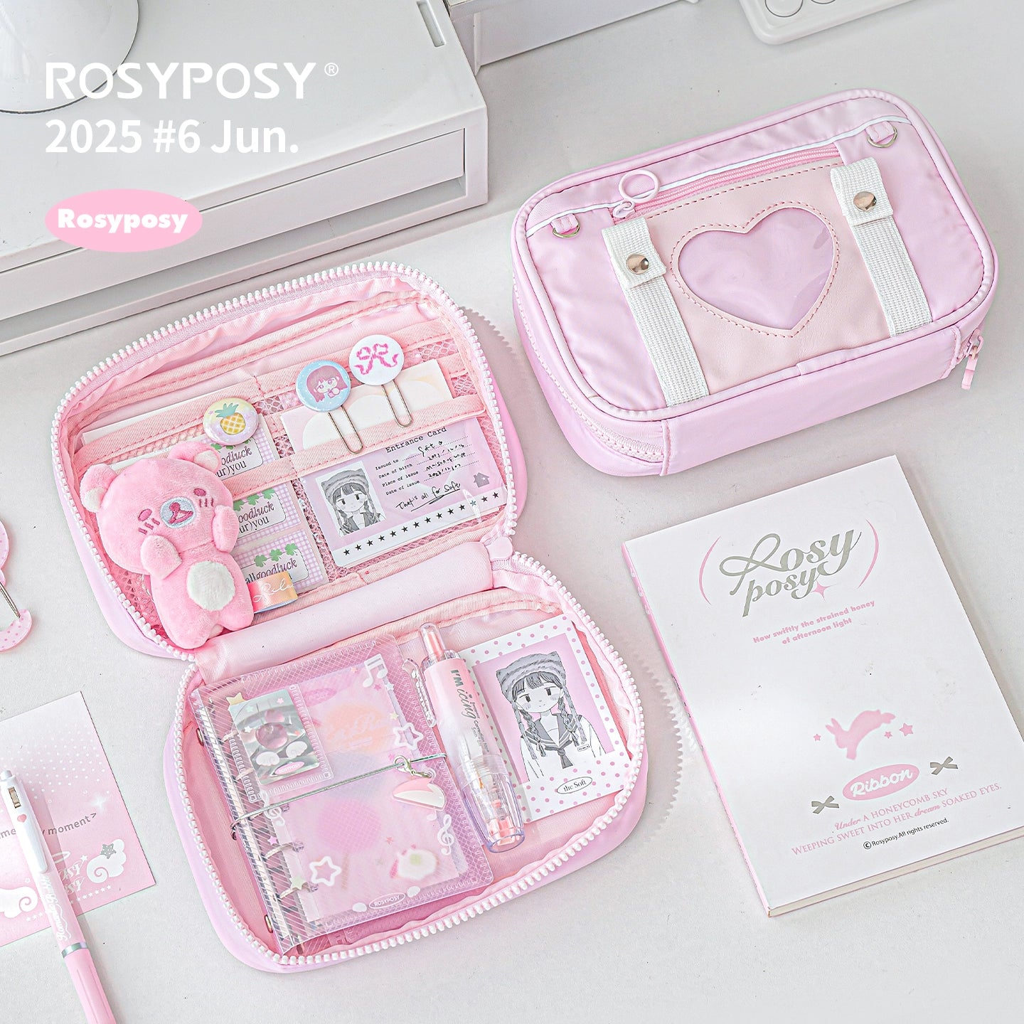 Pink Uniform Handheld Storage Bag