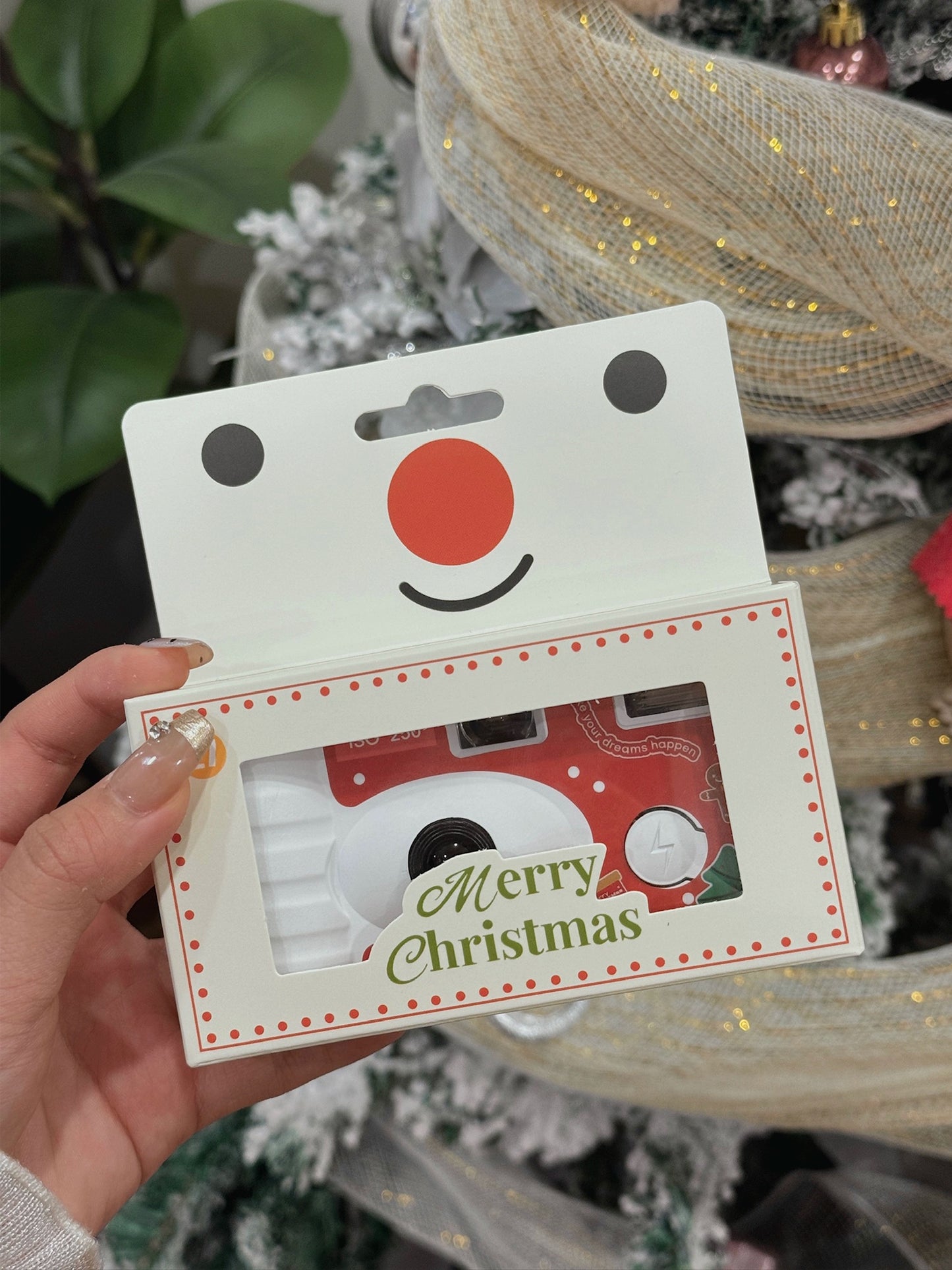 Christmas gift disposable film camera