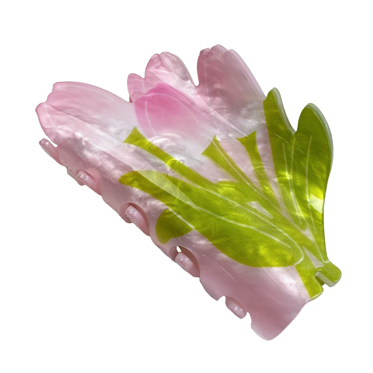 Spring Garden Flower Hair Shark Clip