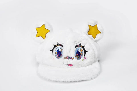 Two-dimensional embroidery hat