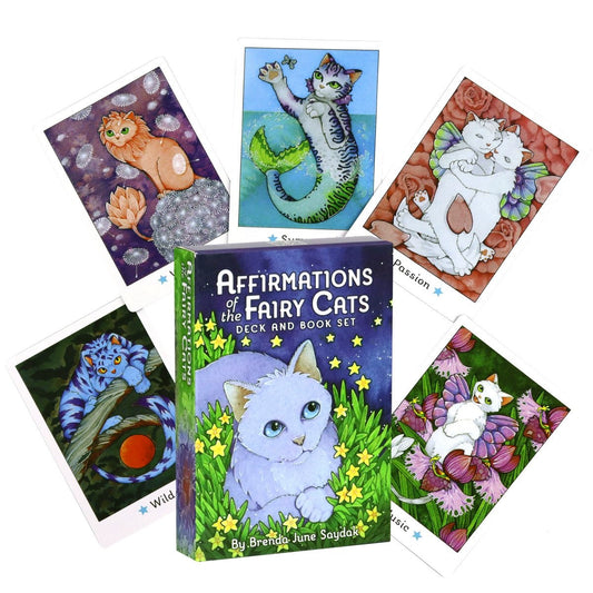 Affirmations of the Fairy Cats 41Cards