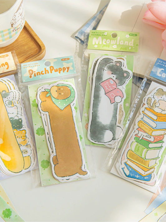 Cute cartoon combination notebook with cats and dogs