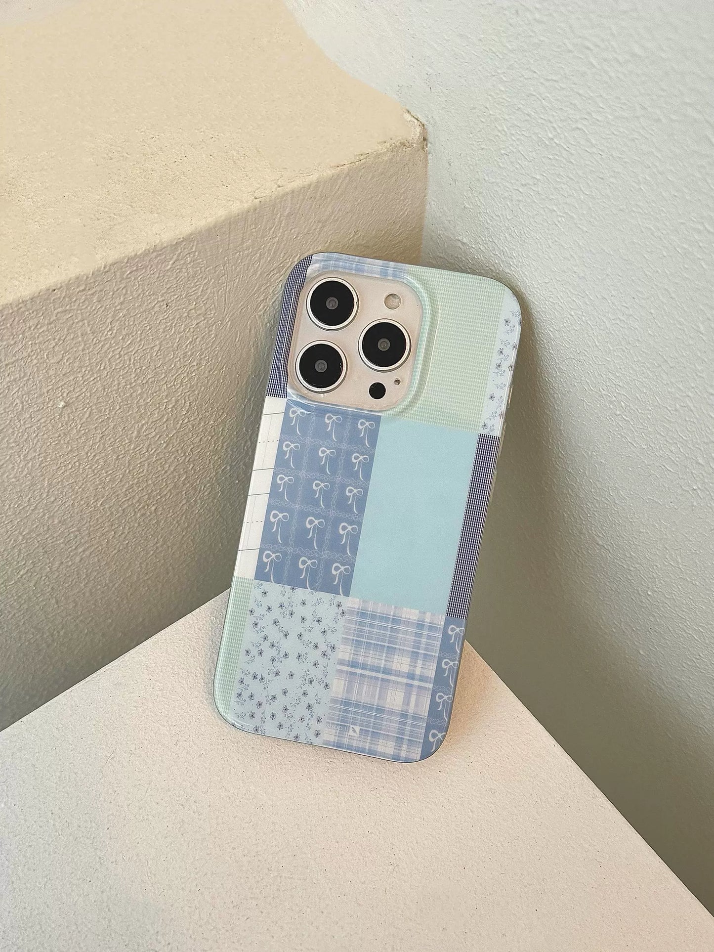 Splicing Clear and Transparent Phone Case Haibei