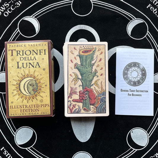 trionfi Della Luna  English Tarot card