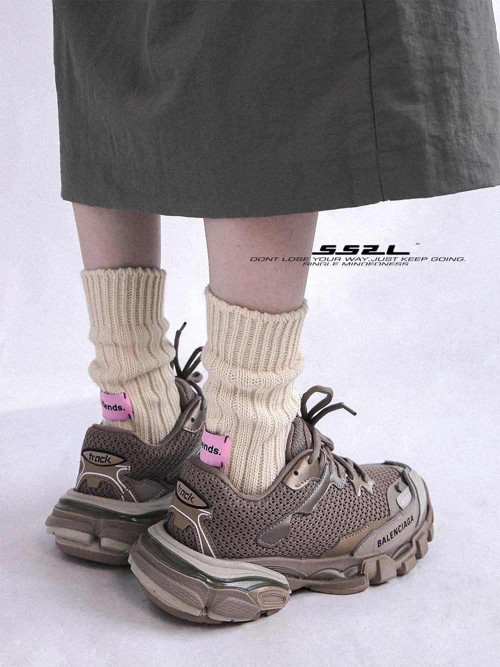 cotton knitted socks