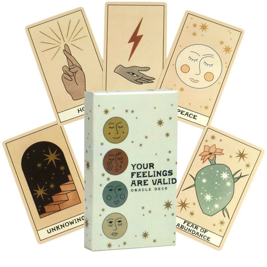 Your feelings are valid Oracle Card Tarot