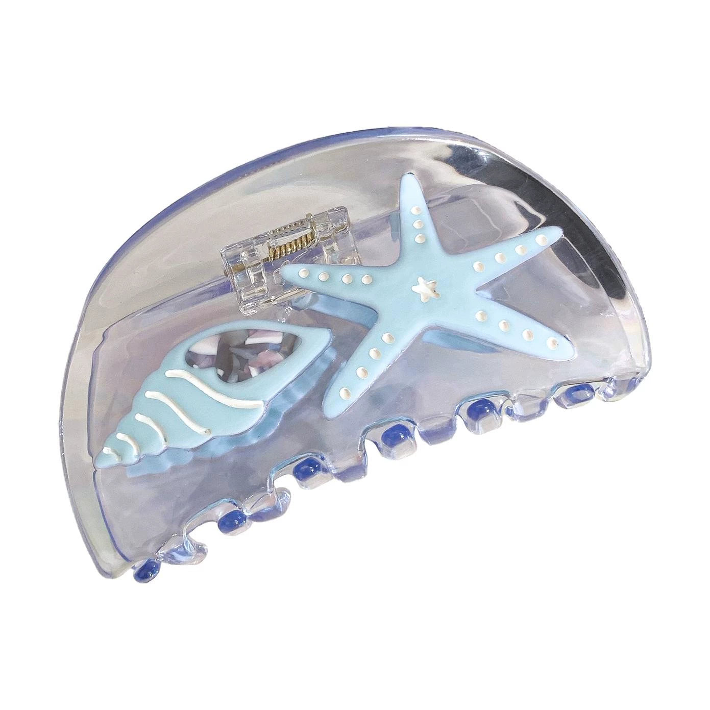 Shell Conch Sea Star Hair Clip