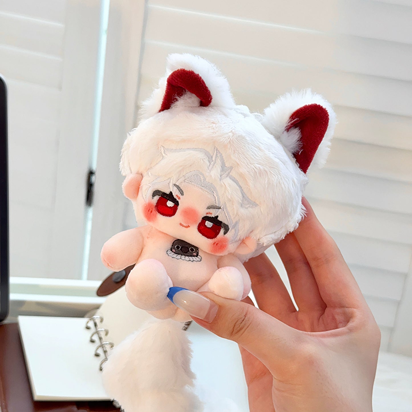Love and Deep Space 10cm Tongren Little Wolf Series Cotton Doll