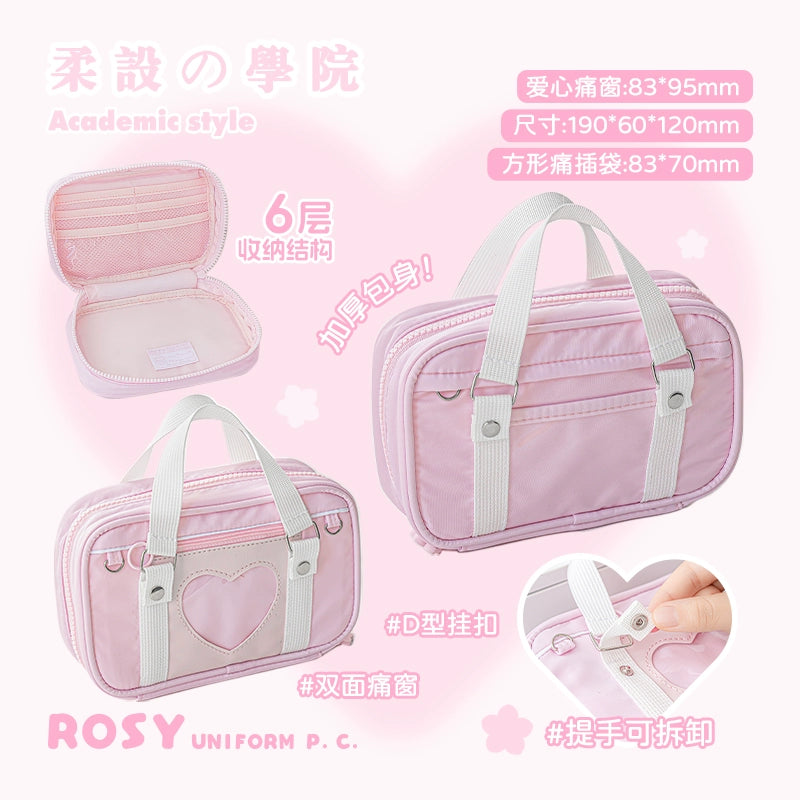 Pink Uniform Handheld Storage Bag